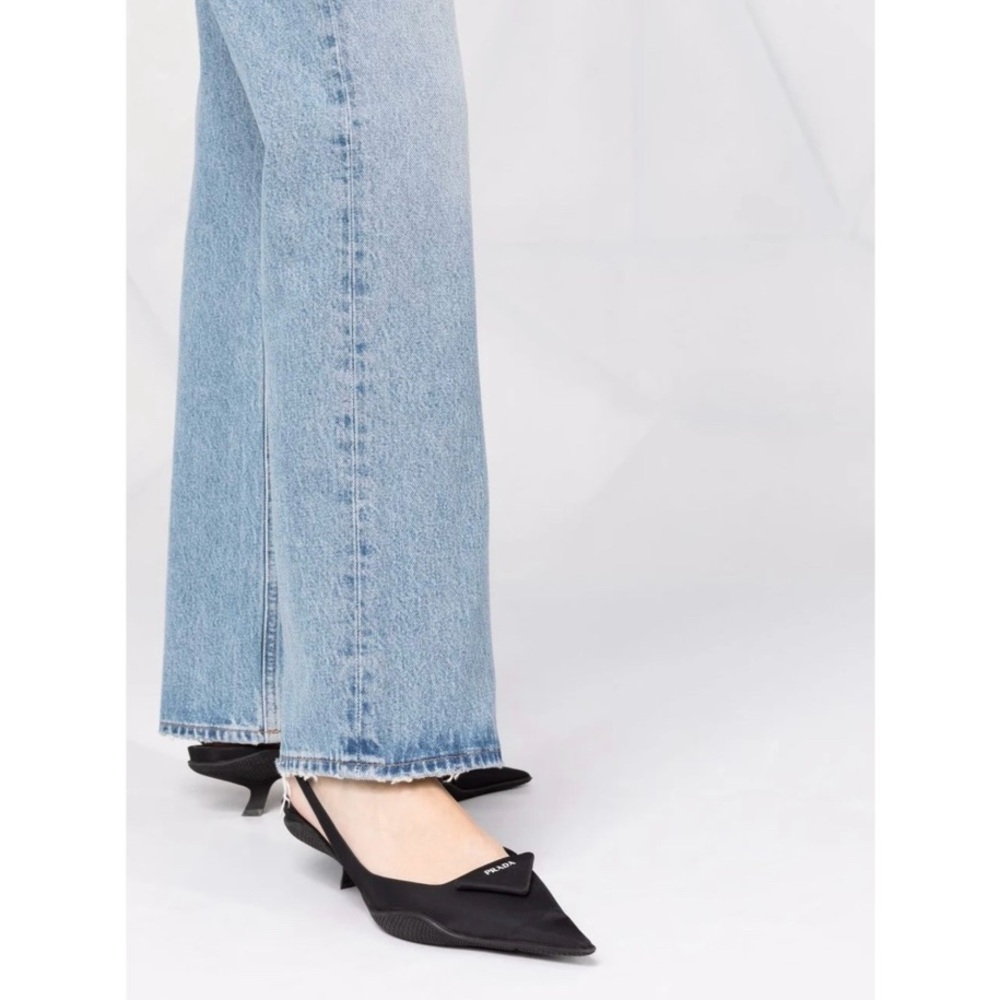 AGOLDE Mid Rise Relaxed Boot Jeans Wireless - Picture 3 of 10